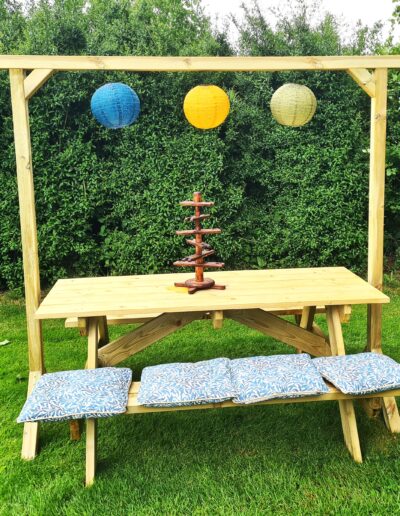 picknicktafel decoratie